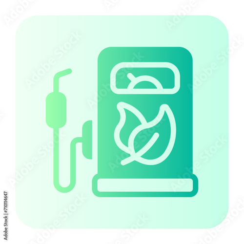 biofuel gradient icon