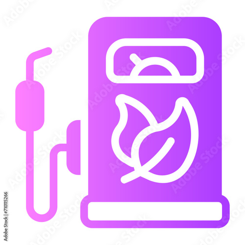 biofuel gradient icon