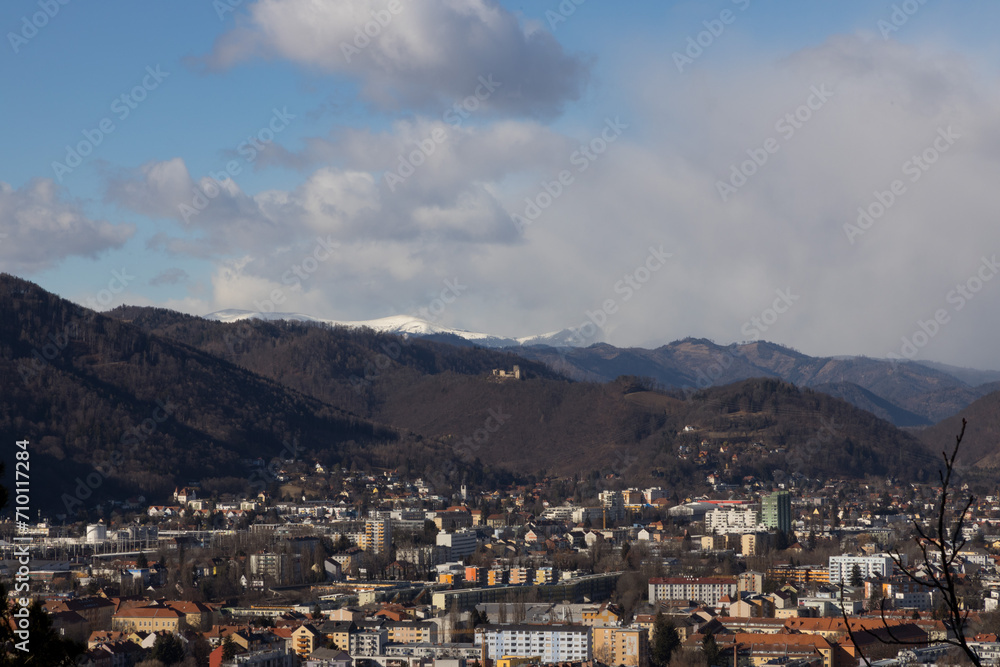 view of the city Graz 