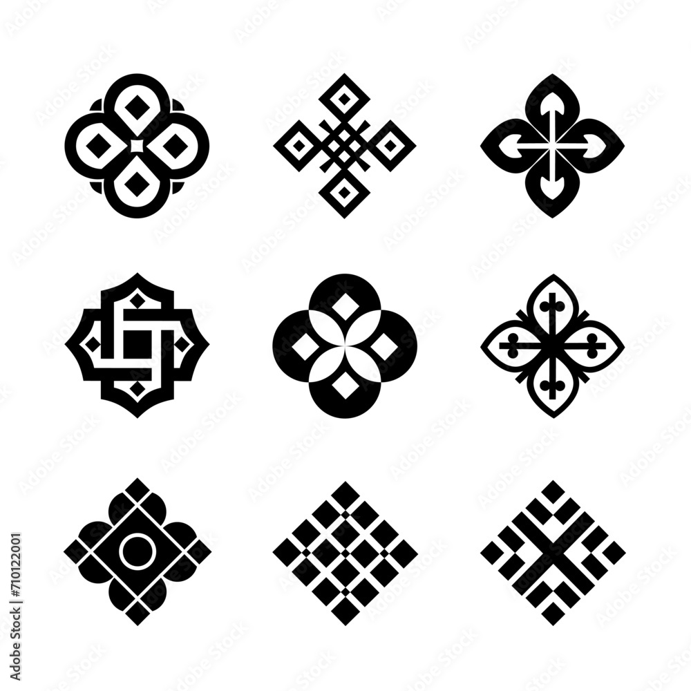 Abstract geometric shapes collection. Social media highlights cover. Vector illustration Abstract geometric shapes collection. Social media highlights cover. Vector illustration