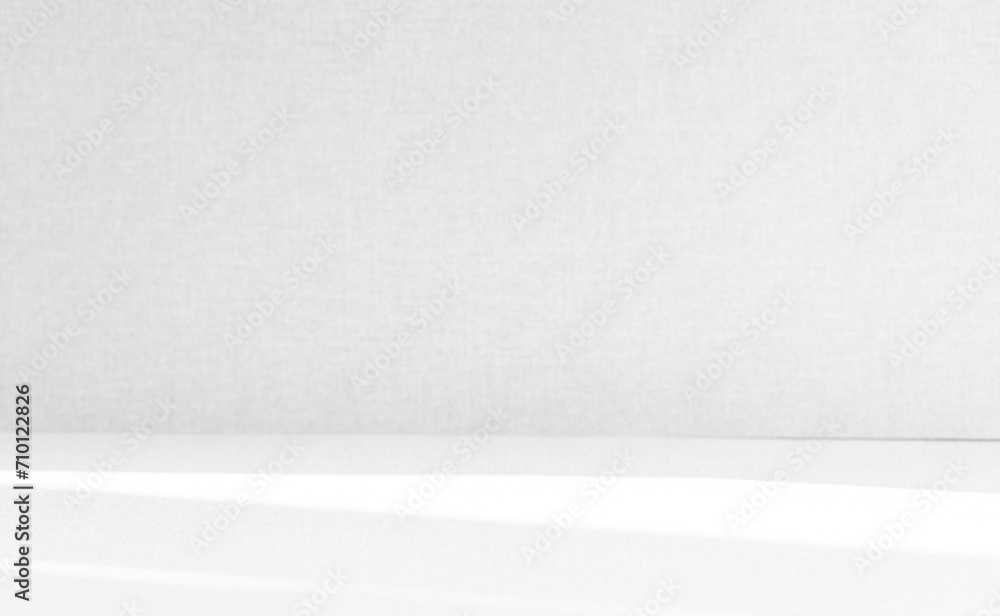 Marble table with window shadow drop on white wall background for mockup product display Marble table with window shadow drop on white wall background for mockup product display
