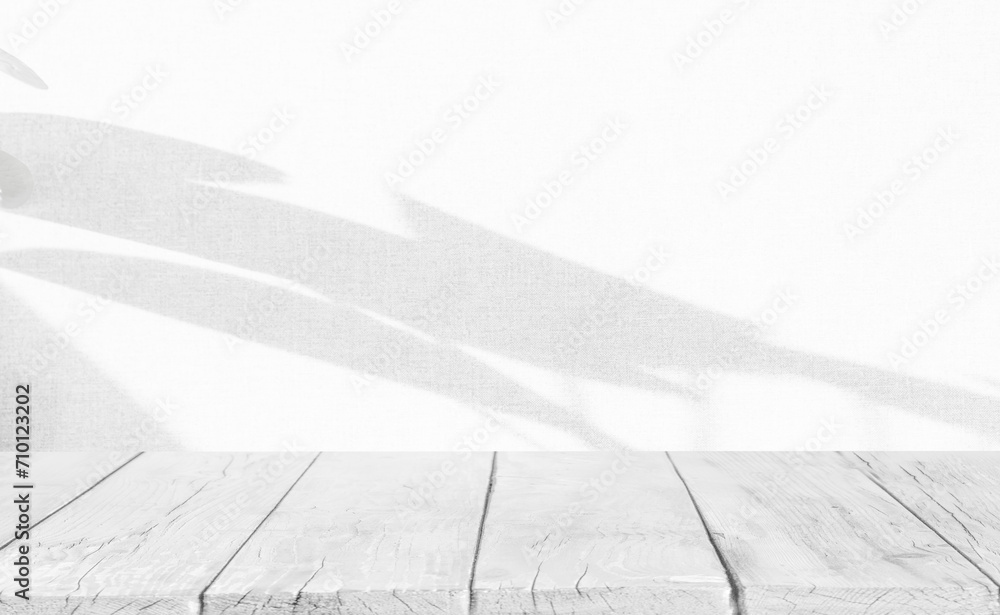 Marble table with window shadow drop on white wall background for mockup product display Marble table with window shadow drop on white wall background for mockup product display