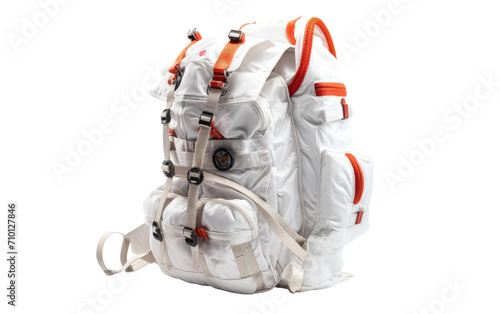Spacewalking Astronauts with Backpacks isolated on transparent Background