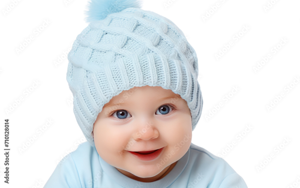 Baby Wool Hat isolated on transparent Background Baby Wool Hat isolated on transparent Background