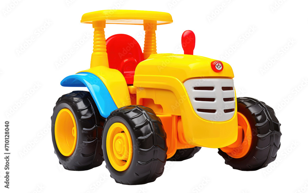Obraz premium Tractor isolated on transparent Background