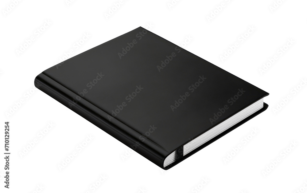 Dark Notepad isolated on transparent Background Dark Notepad isolated on transparent Background