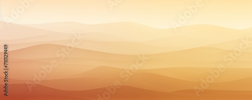 Beige retro gradient background with grain texture