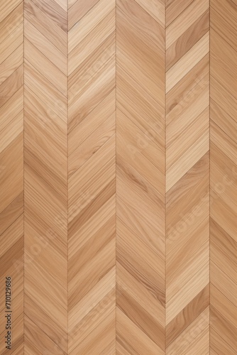 Beige oak wooden floor background. Herringbone pattern parquet backdrop