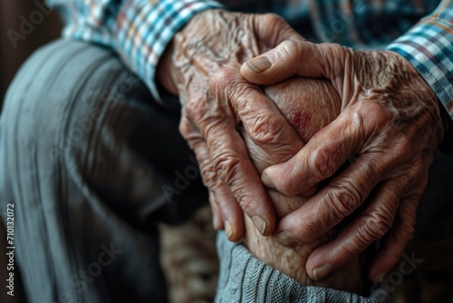 A close-up image of a person's hands. This versatile picture can be used in various contexts