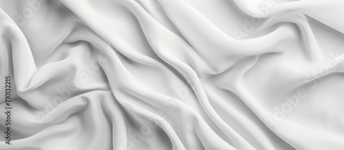 Texture of white cloth photo