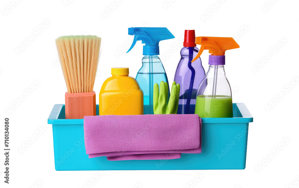 Tidy Tote for Cleaning isolated on transparent Background Tidy Tote for Cleaning isolated on transparent Background