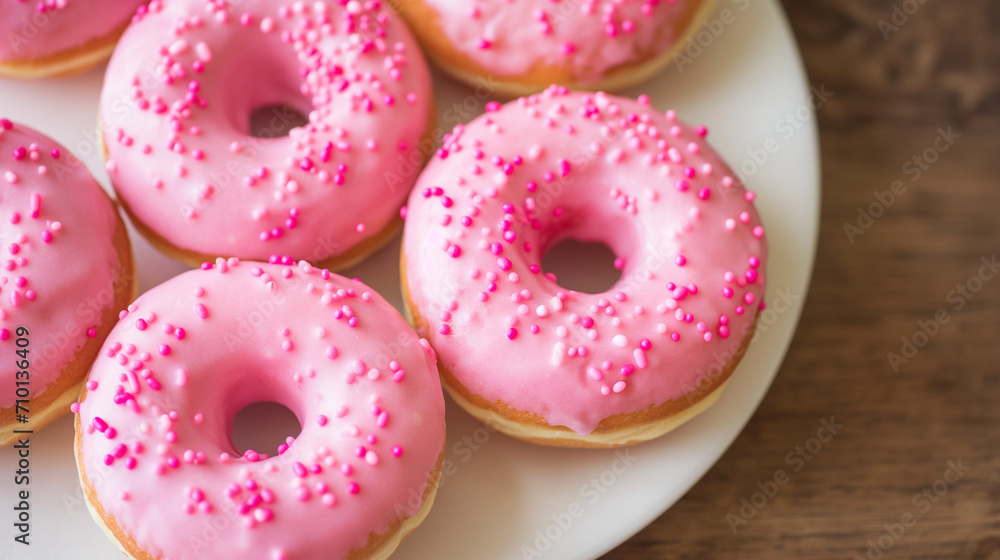 donuts with icing sugar donuts with icing sugar
