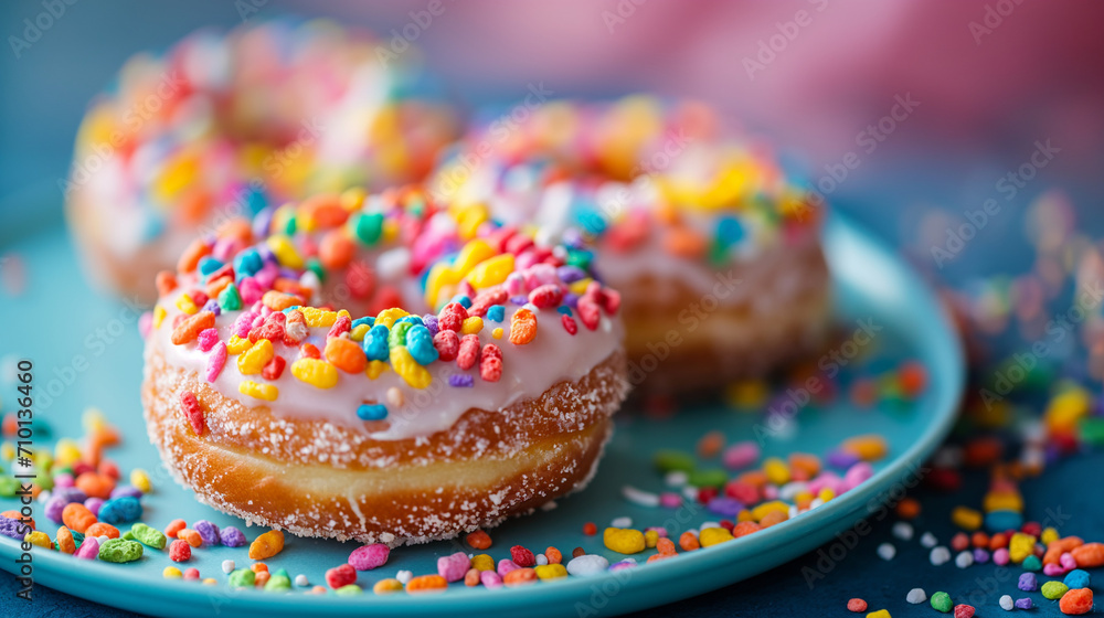 Fruity Pebbles Donuts Fruity Pebbles Donuts