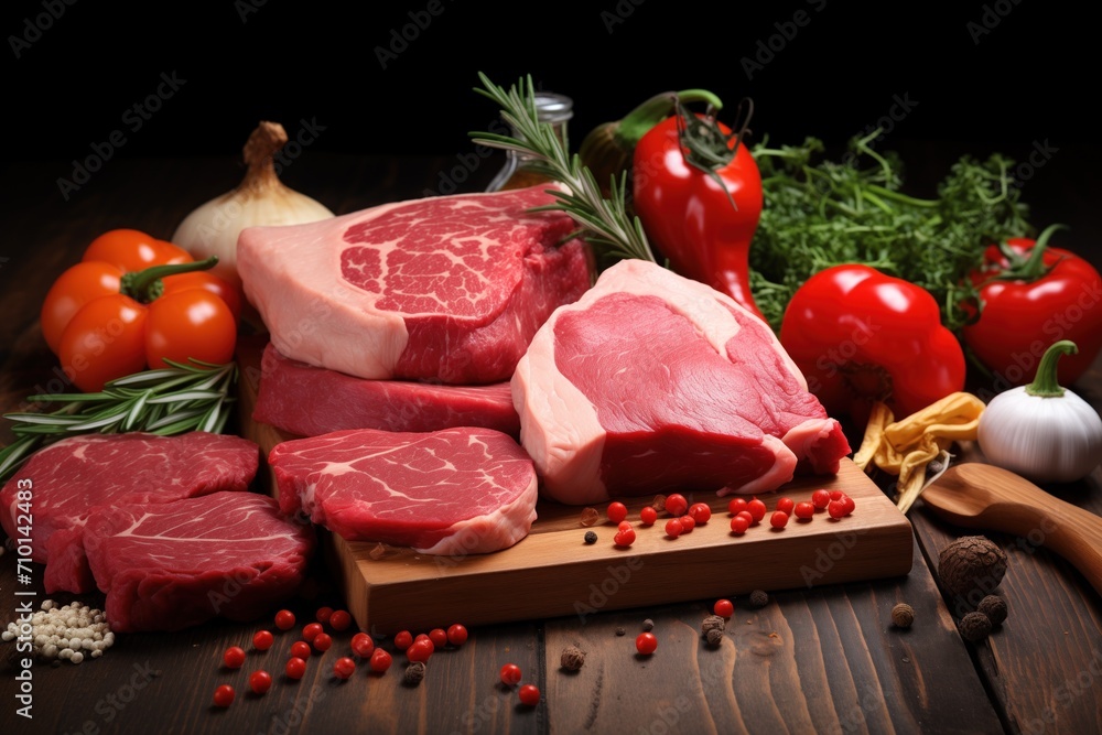 raw beef steak raw beef steak