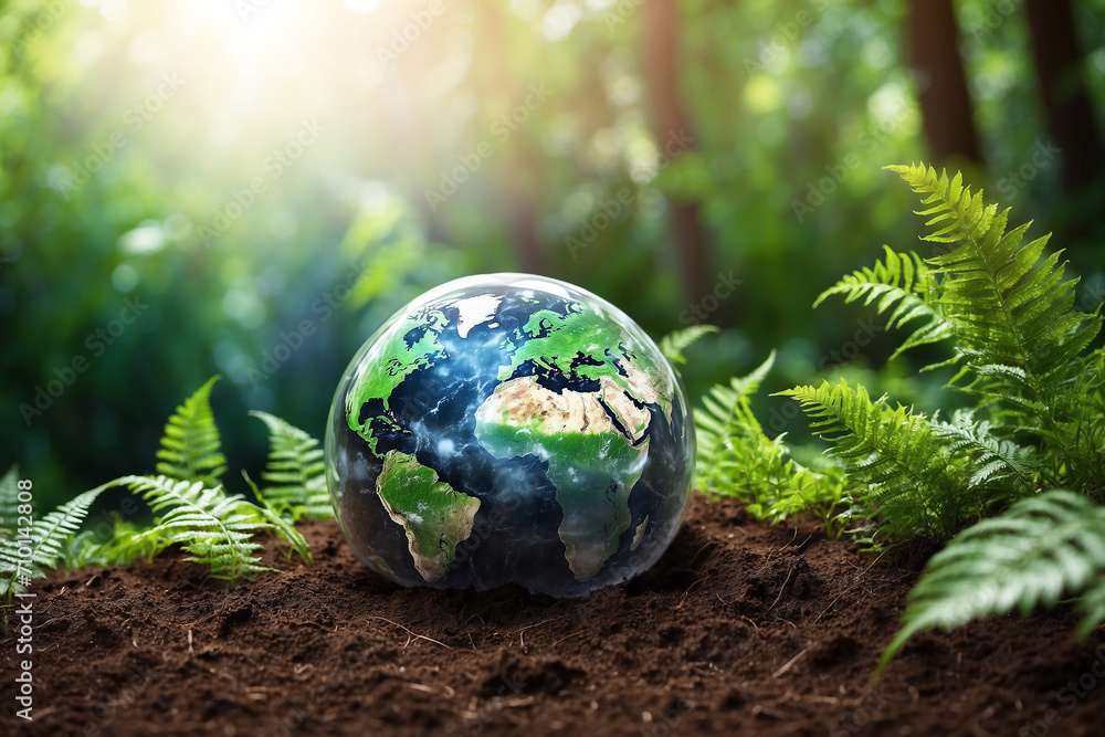 earth in the grass, earth day, green glope, environment earth in the grass, earth day, green glope, environment