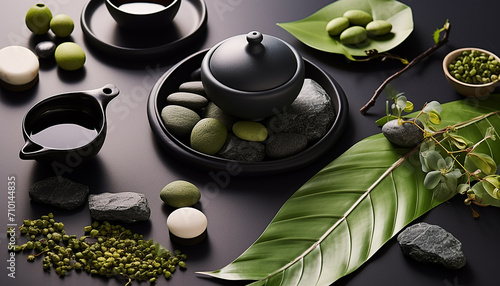 Fresh organic fruit on wooden table, healthy snack generated by AI