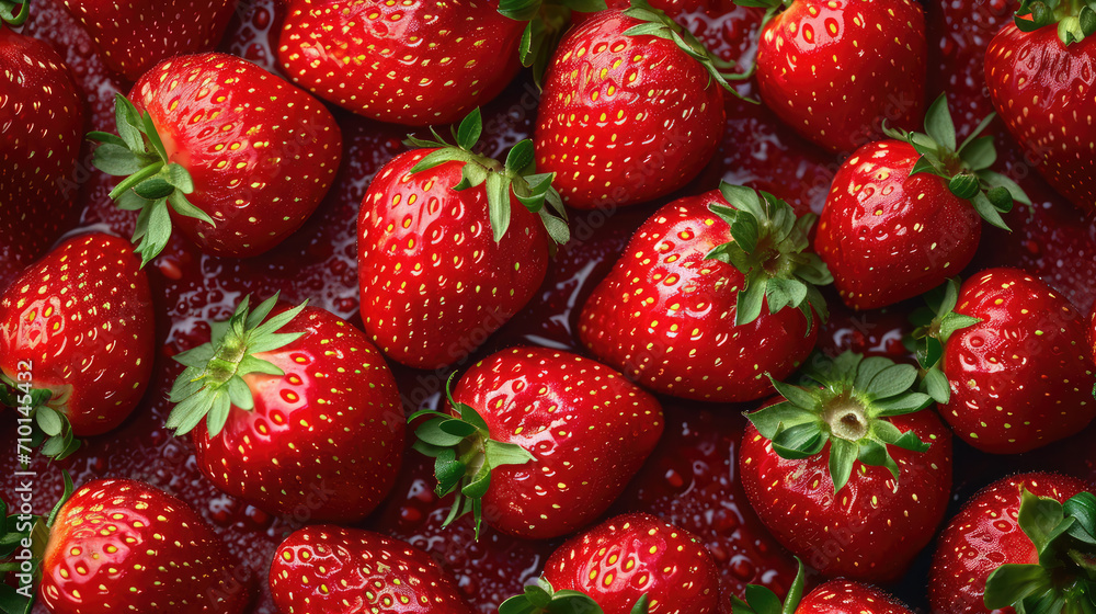 close up of strawberries close up of strawberries