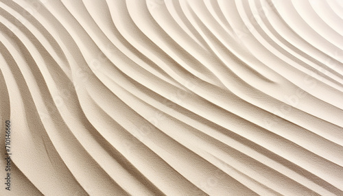 Abstract wave pattern on beige backdrop, modern decoration generated by AI