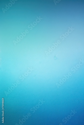 Azure retro gradient background with grain texture