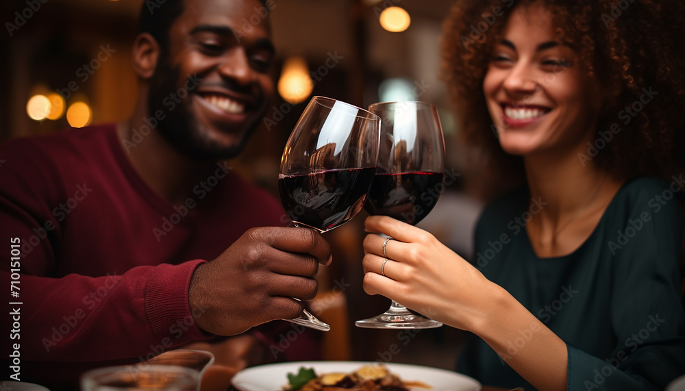 s enjoying wine and togetherness indoors, generated by AI s enjoying wine and togetherness indoors, generated by AI