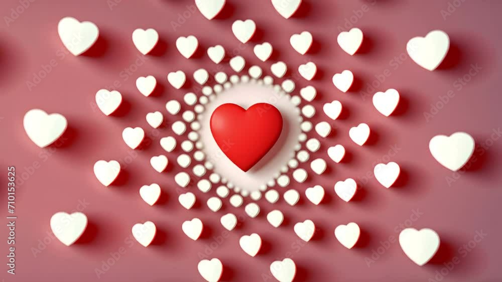 Radiating Love: A Dynamic Heart Animation Radiating Love: A Dynamic Heart Animation