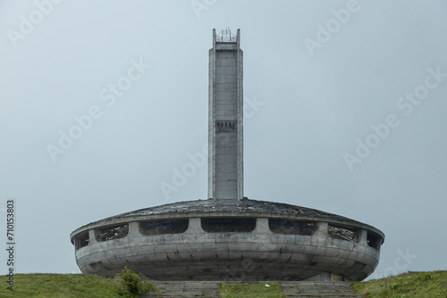 abandoned soviet monument in Bulgaria