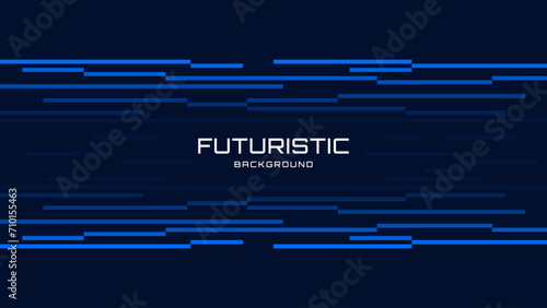 Abstract blue futuristic tech background for flyers, posters, covers, wallpapers, and other.