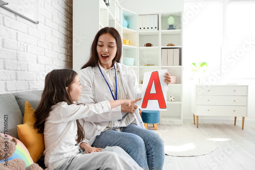 Female Asian speech therapi...