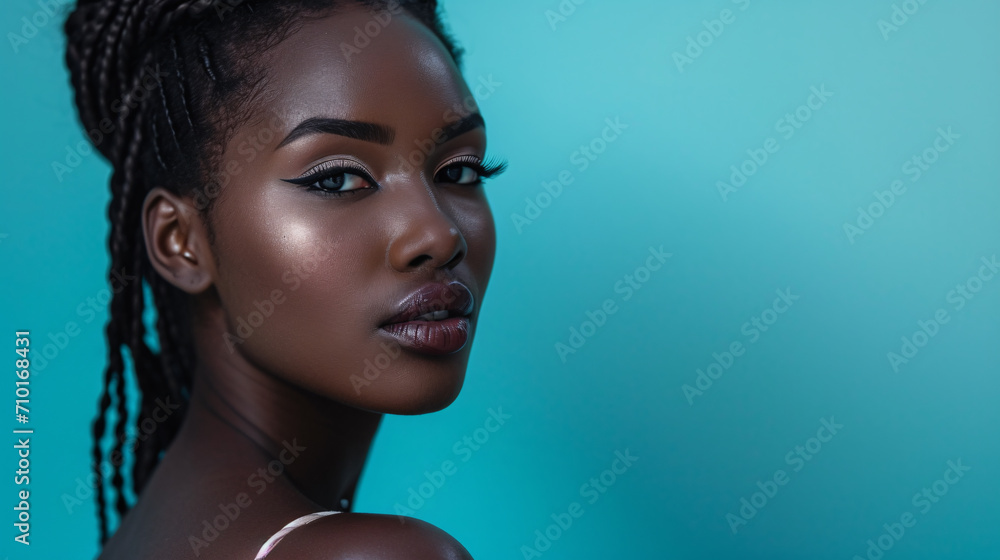 Beautiful amazing Bahamas woman on studio background Beautiful amazing Bahamas woman on studio background