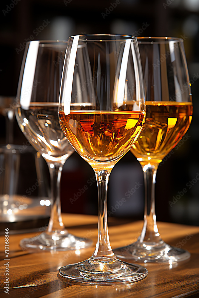 Luxury celebration, glass reflects elegance, pouring red wine generated by AI Luxury celebration, glass reflects elegance, pouring red wine generated by AI