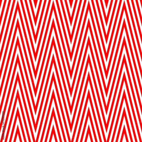 Zigzag lines. Jagged stripes. Seamless surface pattern design with sharp waves ornament. Repeated chevrons wallpaper. Digital paper for page fills, web designing, textile print. Vector illustration.