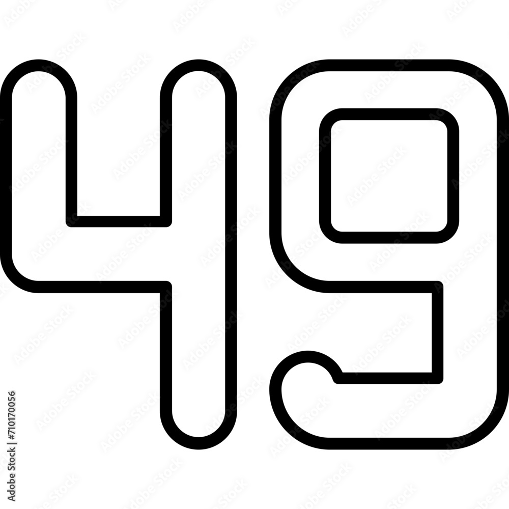 Forty nine Icon Forty nine Icon