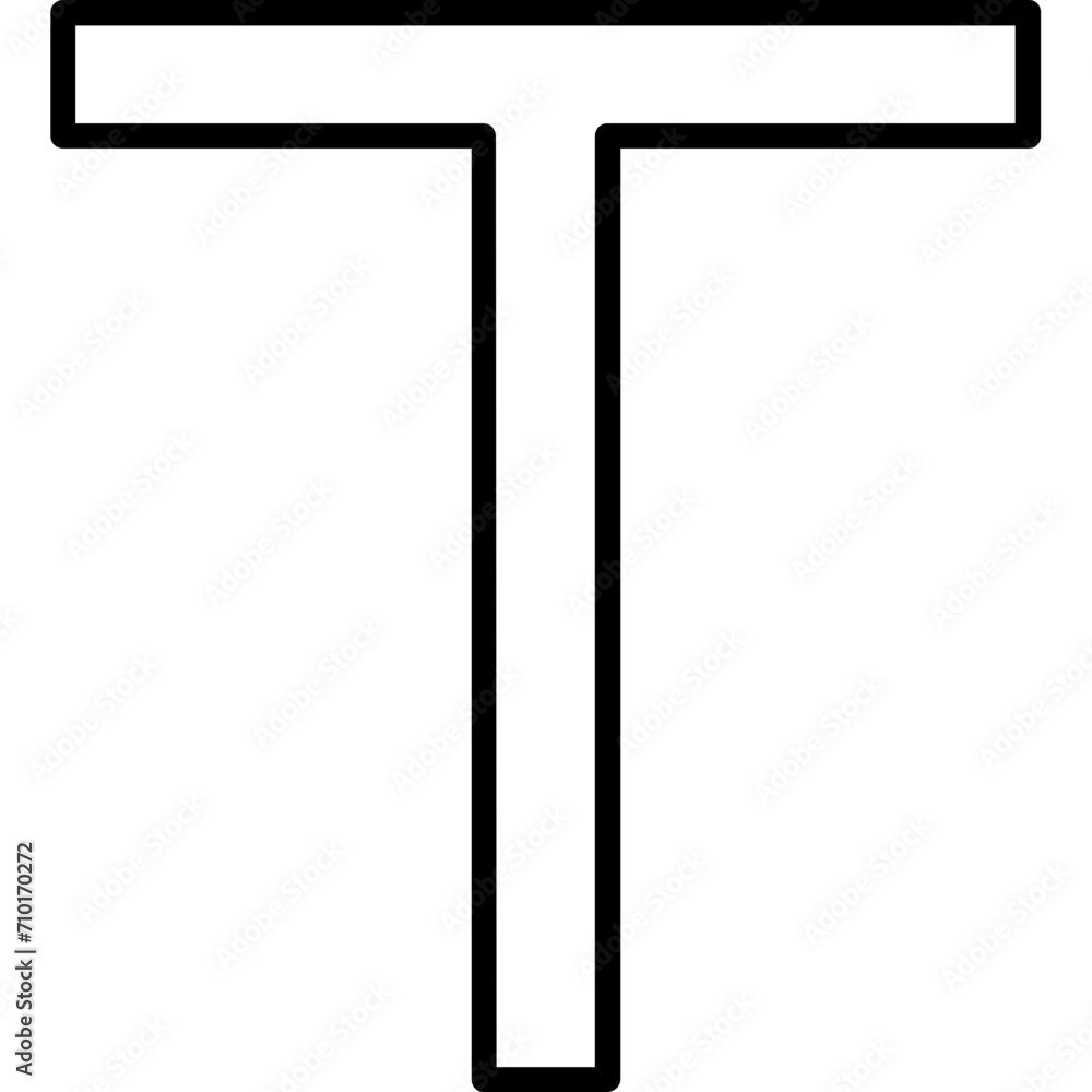 Capital T Icon Capital T Icon