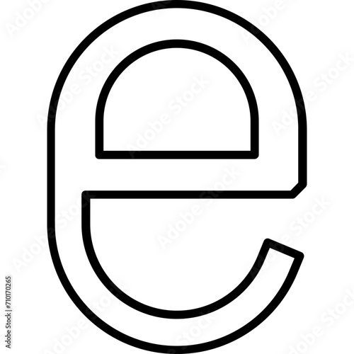 Small e Icon