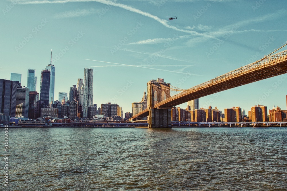 Fototapeta premium New York City - Manhattan Bridge