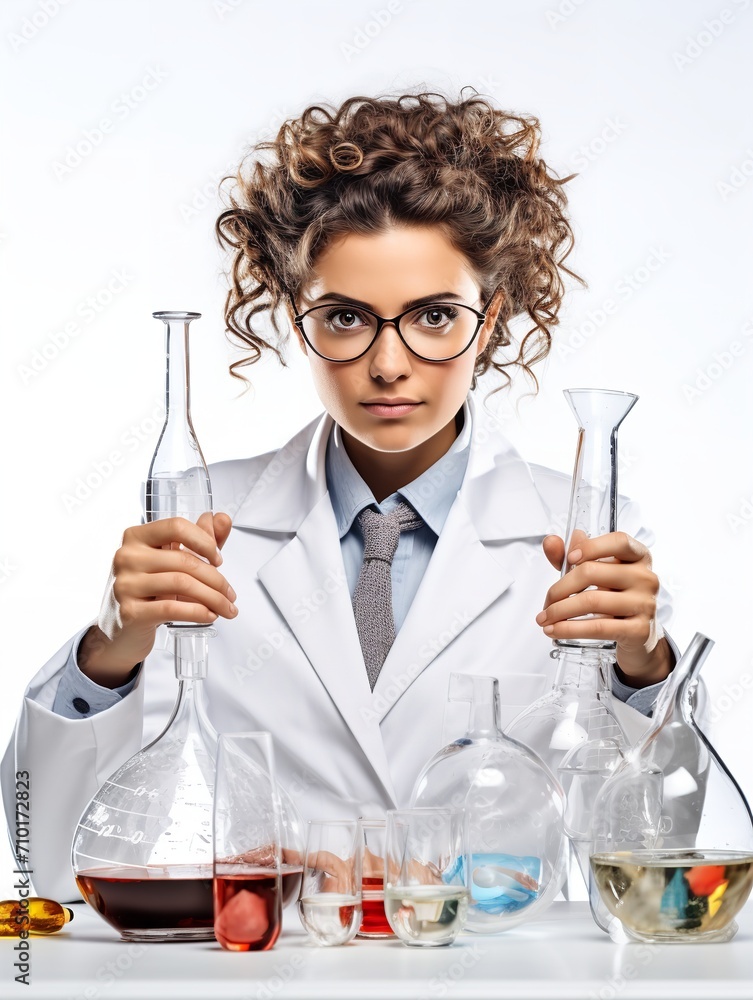 Female Teacher Leading Class, AI Generated Female Teacher Leading Class, AI Generated