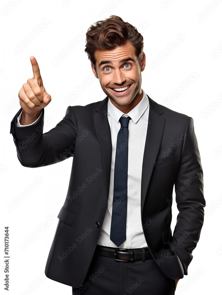 Male Business Manager Leading Team, AI Generated Male Business Manager Leading Team, AI Generated