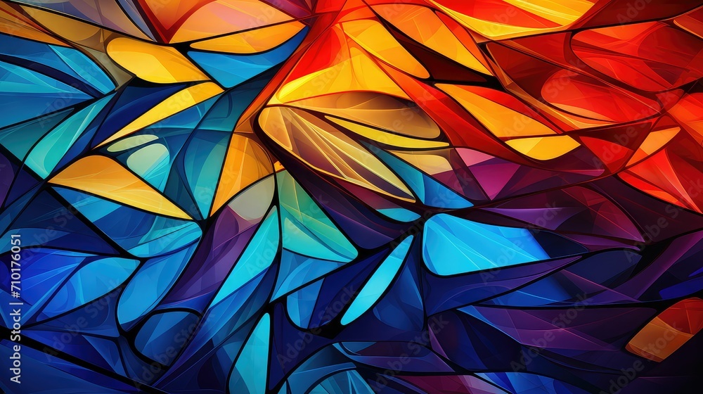 abstract geometric organic background illustration shape design, texture modern, vibrant colorful abstract geometric organic background