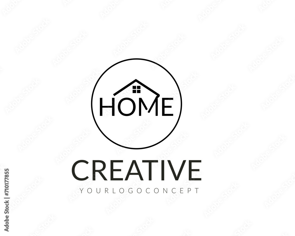 Construction Architecture Building Logo Design. Construction Architecture Building Logo Design.