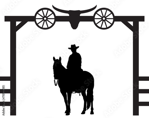 Ranch Entrance Gate 4