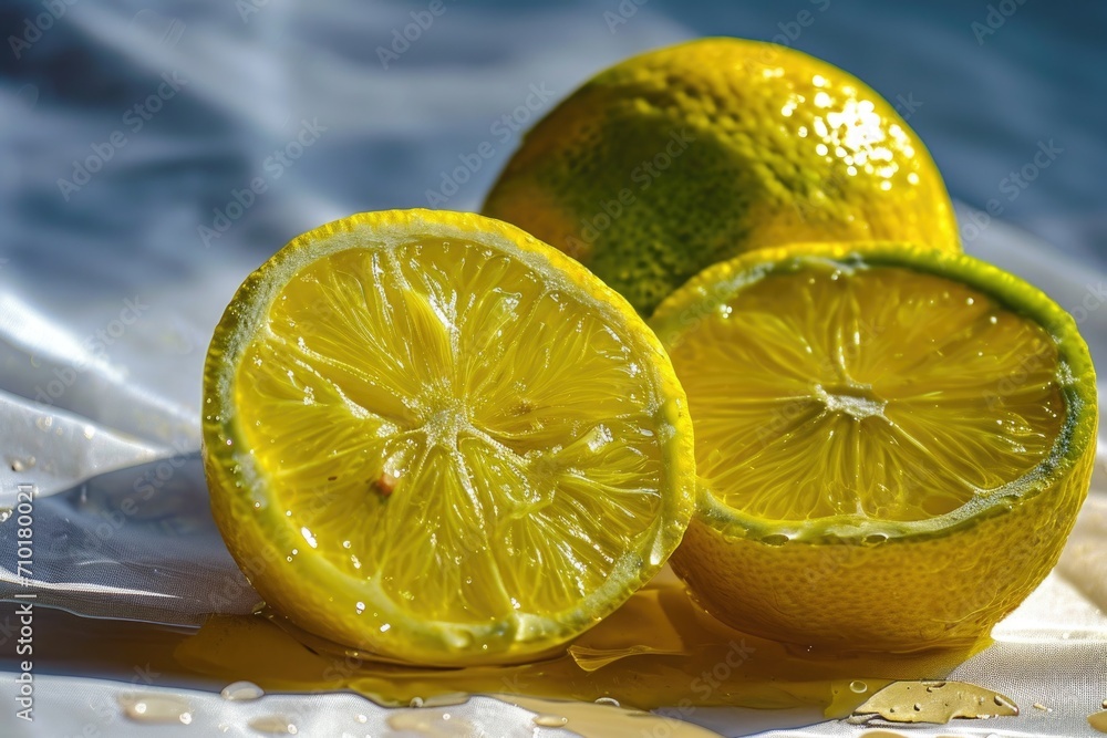 Lemon's acidic properties Lemon's acidic properties