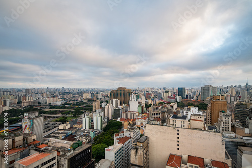 Views of S  o Paulo  Brazil from the window from the Mirante do 26 observation deck