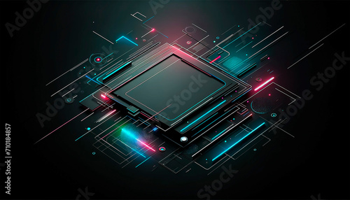 abstract technology background