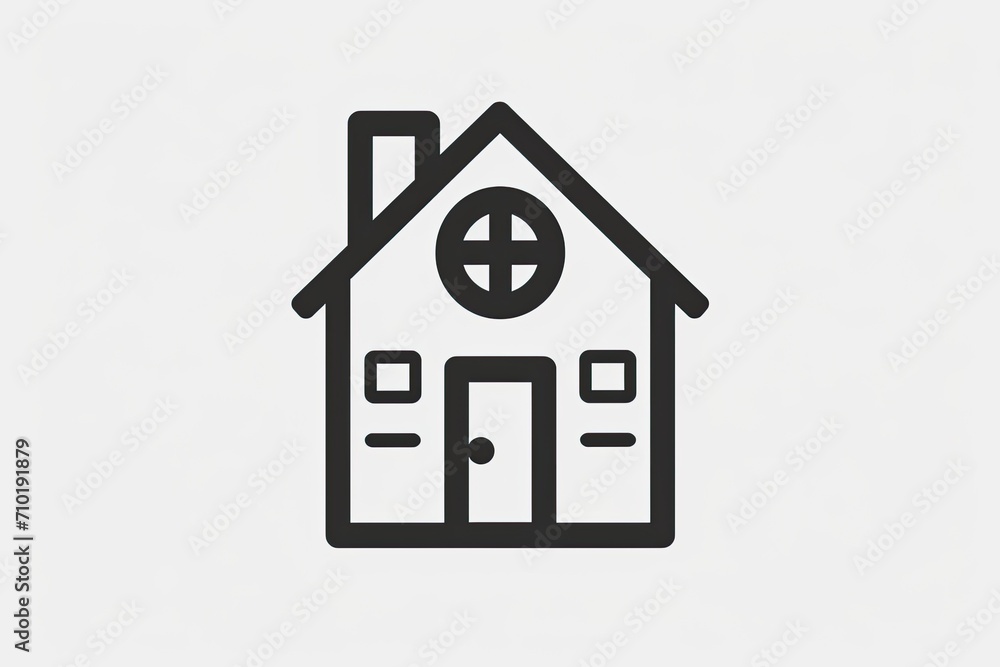 A symbol of simplicity and elegance, the black and white design of this house invites you to imagine the stories hidden within its walls A symbol of simplicity and elegance, the black and white design of this house invites you to imagine the stories hidden within its walls