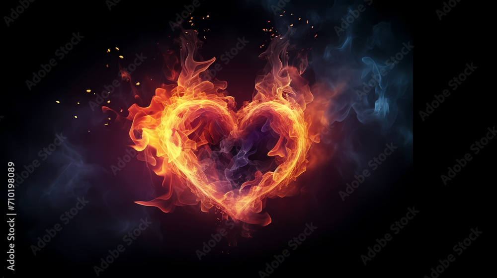 Vibrant Valentine's Day background, hearts background Vibrant Valentine's Day background, hearts background