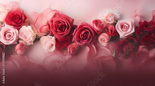 Romantic heart-shaped Valentine s Day background  symbolizing Valentine s Day  wedding  love