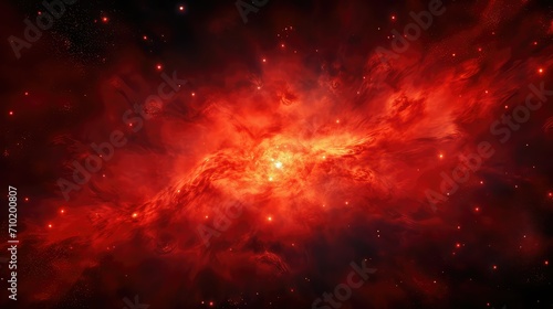 planets space red background illustration universe nebula  asteroid satellite  astronaut rocket planets space red background