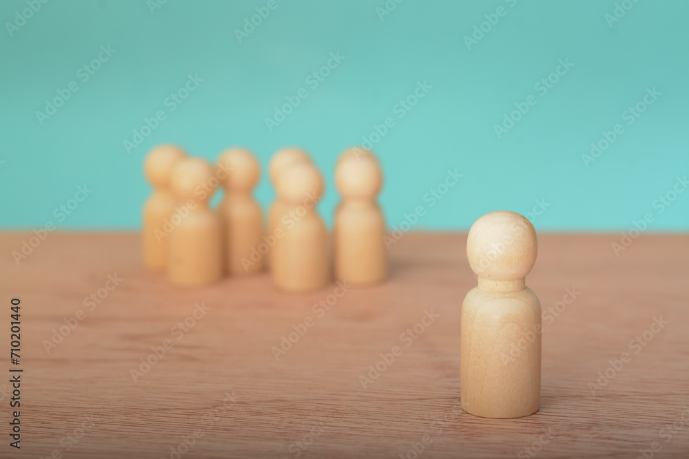 the essence of leadership, team symbolizes unity, with one standout figure strategically positioned to convey the strength and influence the essence of leadership, team symbolizes unity, with one standout figure strategically positioned to convey the strength and influence