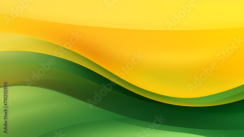 modern yellow and green abstract digital art background