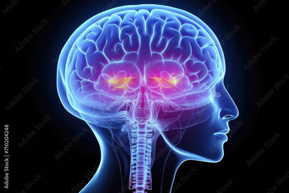 Brain diagnostic techniques, including X-ray, CT scan (Computed Tomography), Hounsfield units (HU) and radiography. Precise human head, medical and diagnostic imaging through cranial and skull X-rays. Brain diagnostic techniques, including X-ray, CT scan (Computed Tomography), Hounsfield units (HU) and radiography. Precise human head, medical and diagnostic imaging through cranial and skull X-rays.